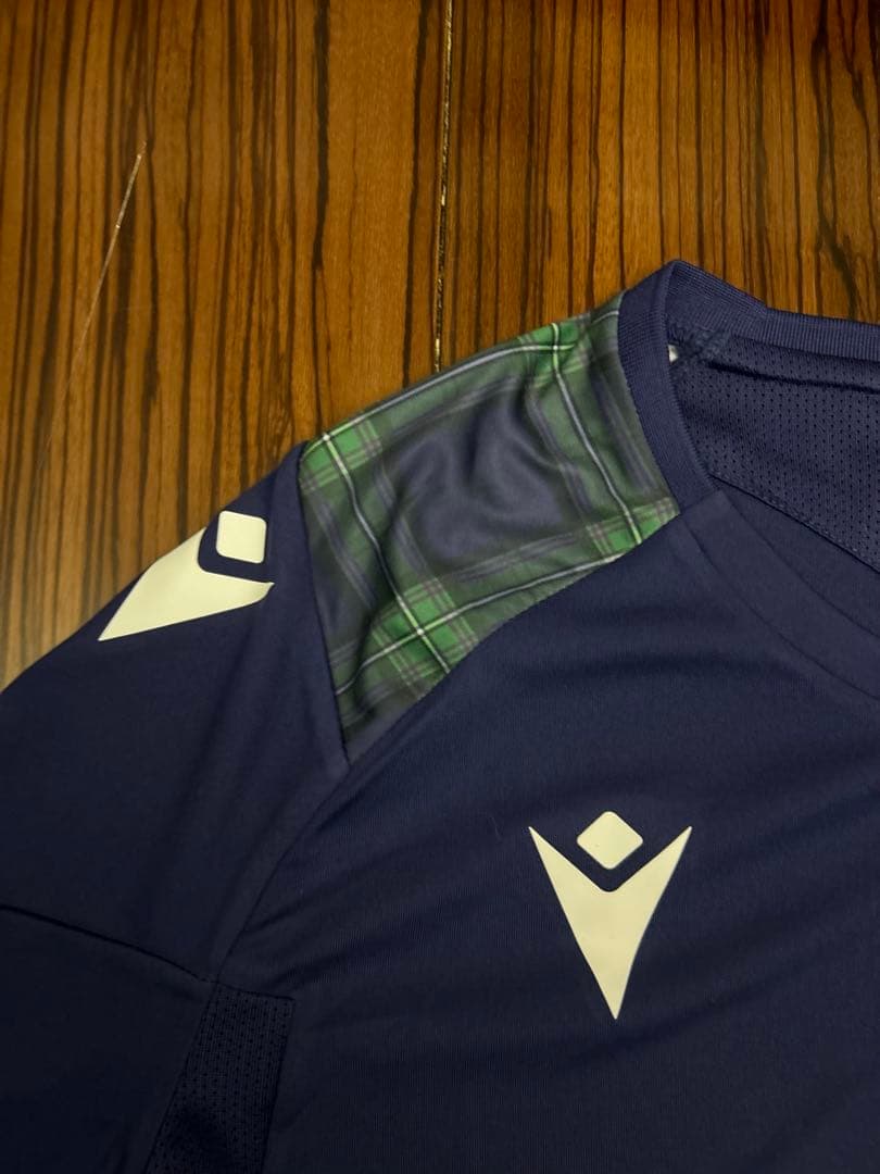 【新品未使用】ラグビー　スコットランド代表　長袖トレーニングシャツ　L