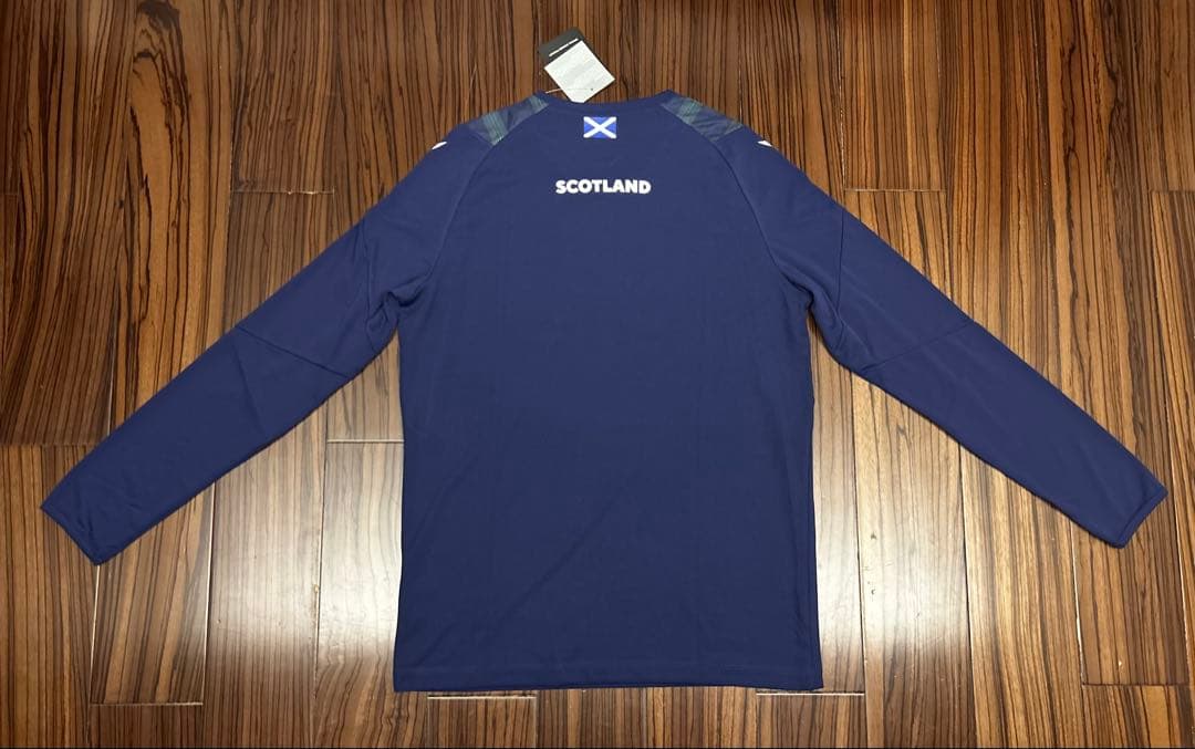 【新品未使用】ラグビー　スコットランド代表　長袖トレーニングシャツ　L