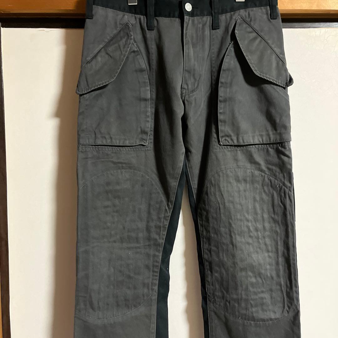 m&m custom performance ダブルニー 切り替えパンツ L