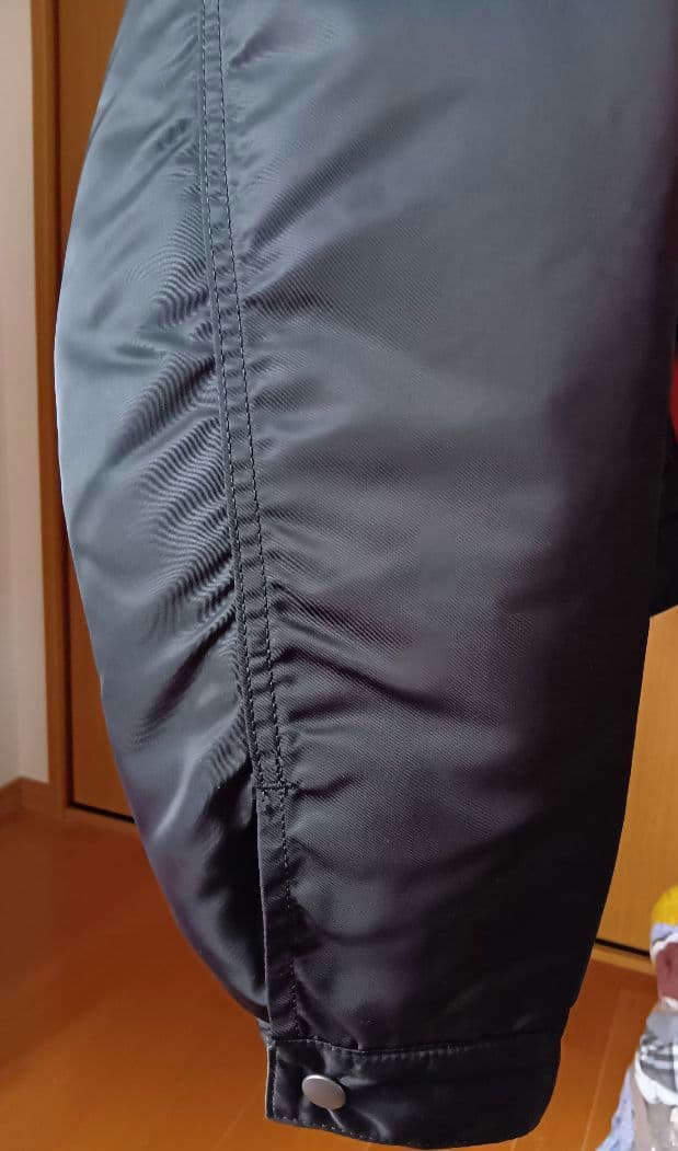 ALPHA トラッカージャケット ブラックLサイズ