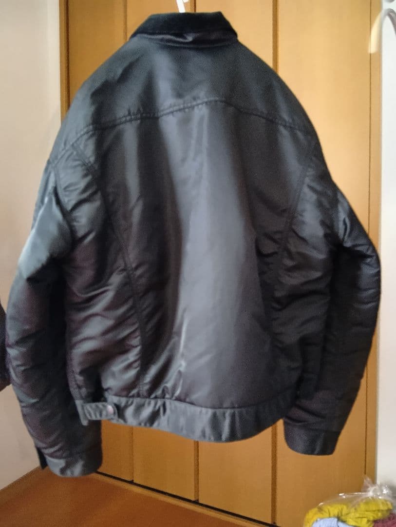 ALPHA トラッカージャケット ブラックLサイズ