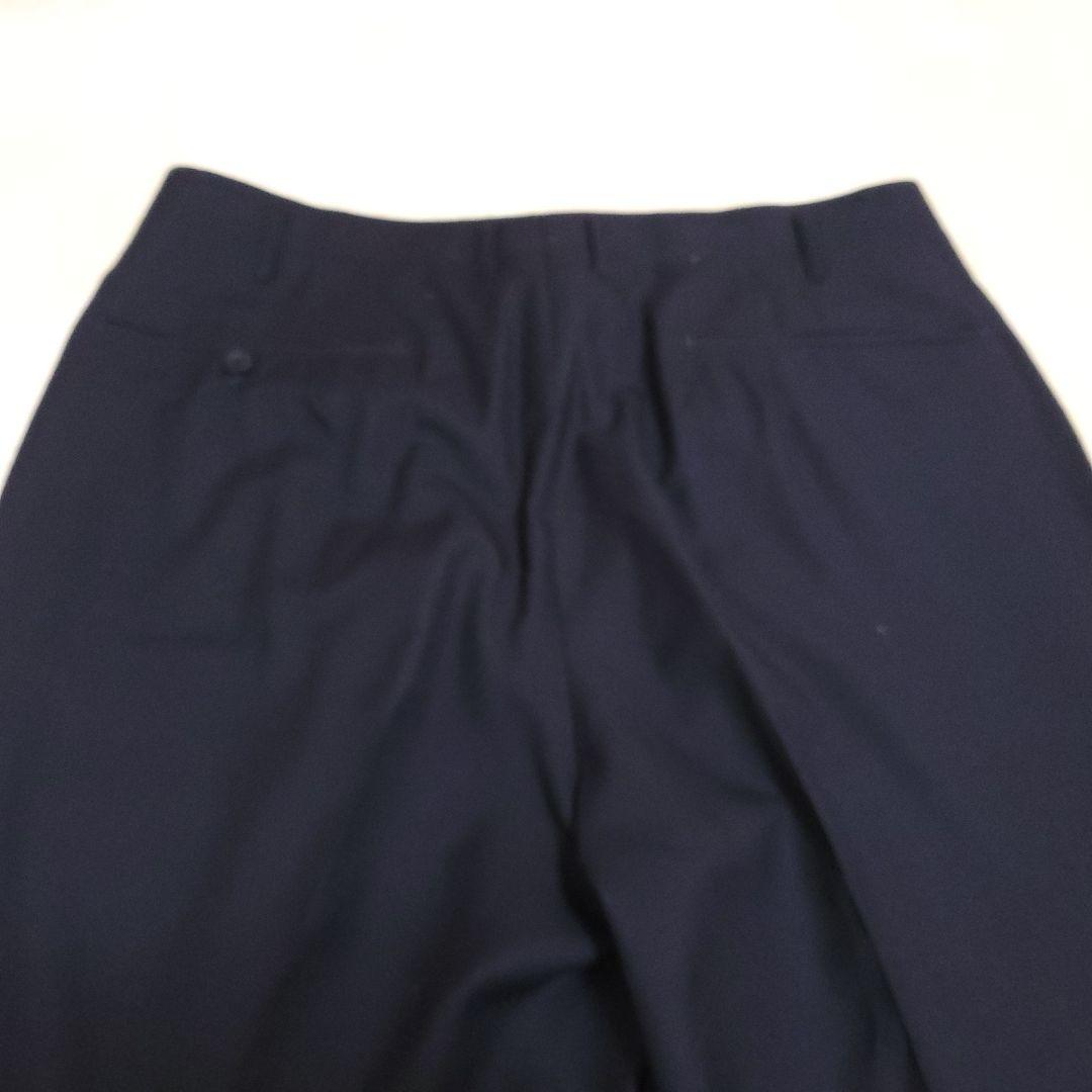 英國屋 Reid&Taylor 3ピース スーツ 紺 シルク裏地 高級 訳あり