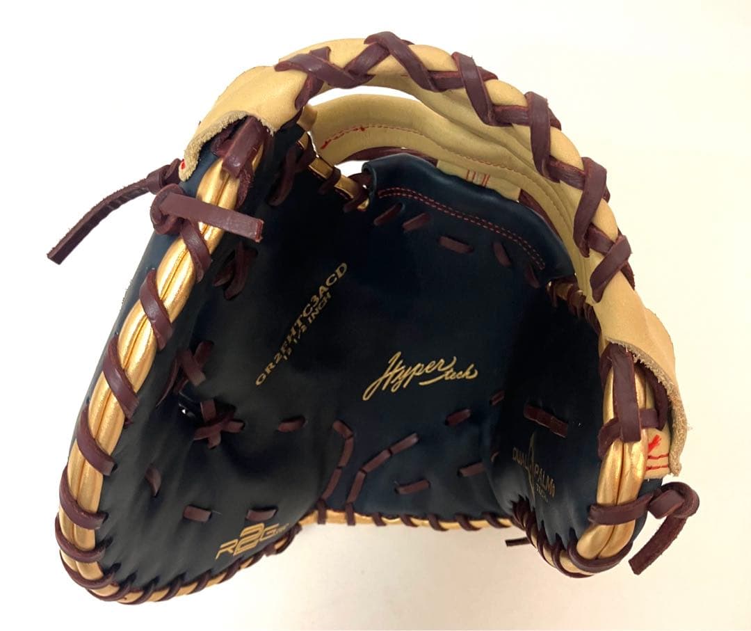 ほぼ未使用 左利き Rawlings 軟式用 ハイパーテック ファーストミット