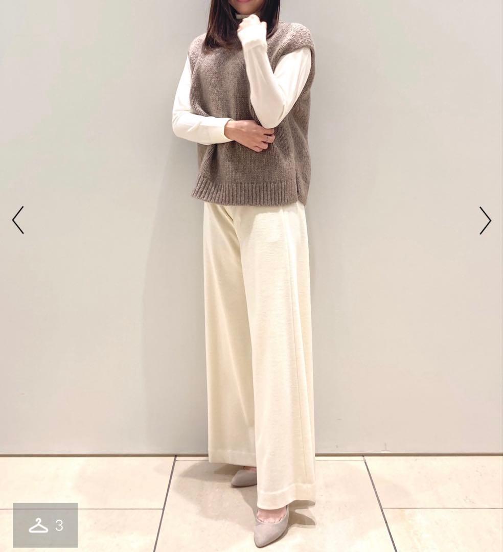 theoryリュクス　最新ニットベスト　38