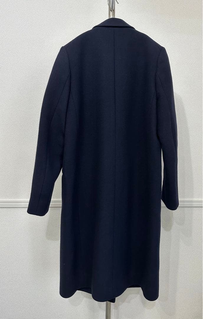 【美品】CINOH チノ　チェスターコート　ネイビー　38