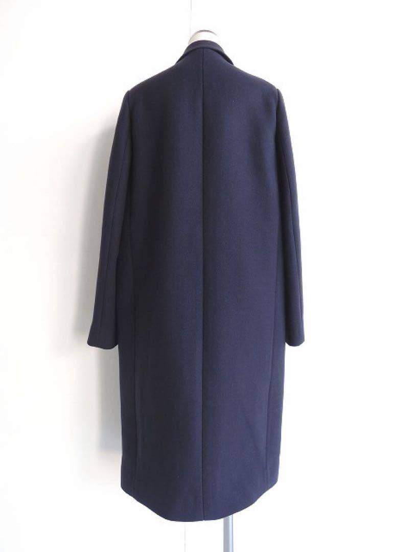 【美品】CINOH チノ　チェスターコート　ネイビー　38