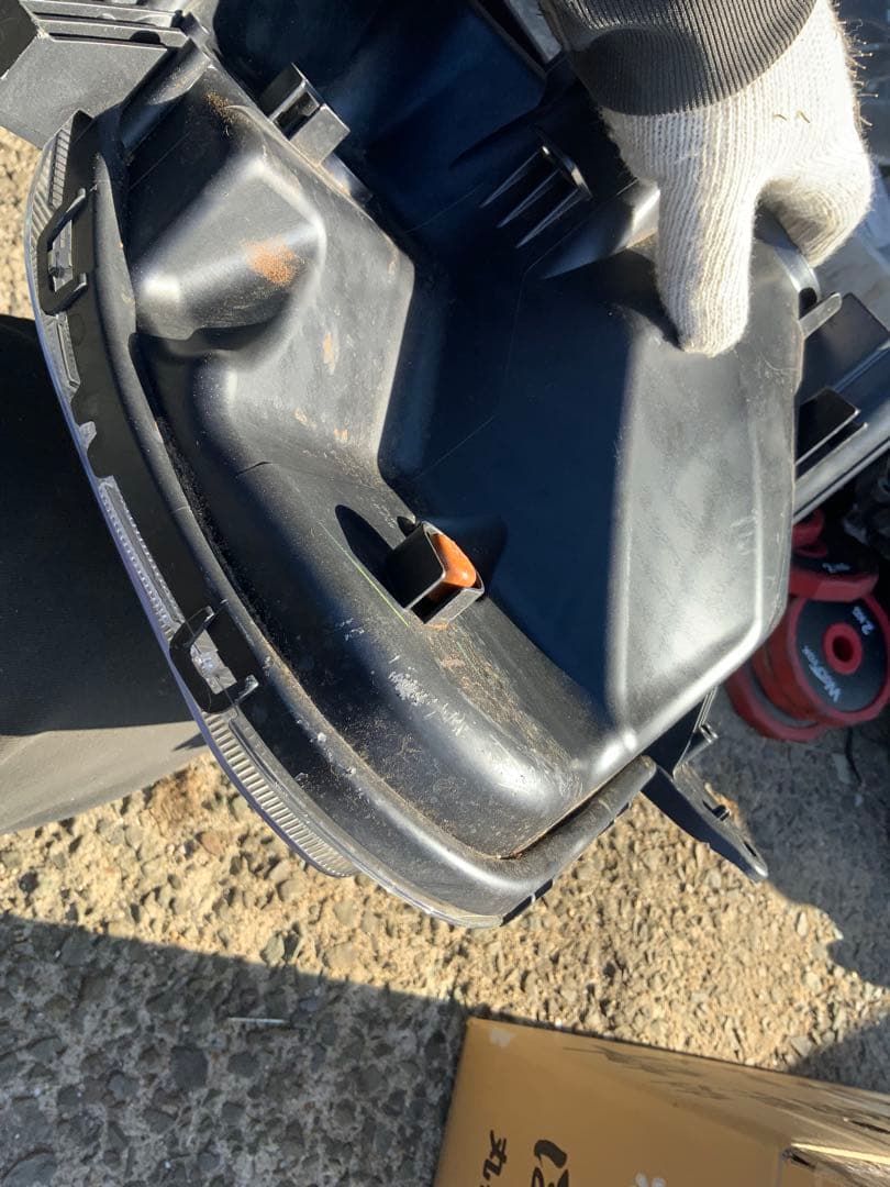 ステー損傷　エブリィ バン DA17V 純正 ハロゲン 左 ヘッドライト