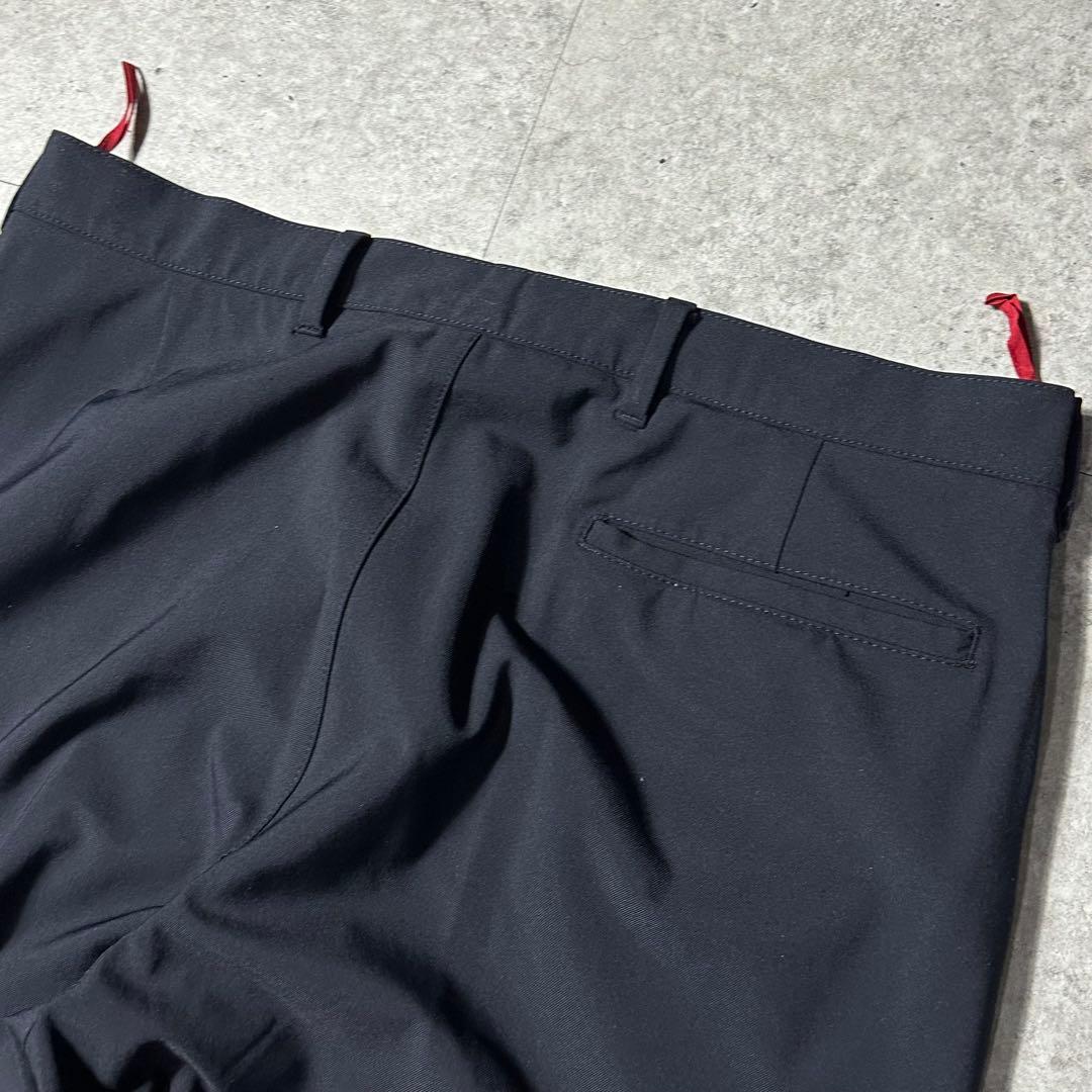 PRADA ブラック スラックス ストレッチ 50 archive