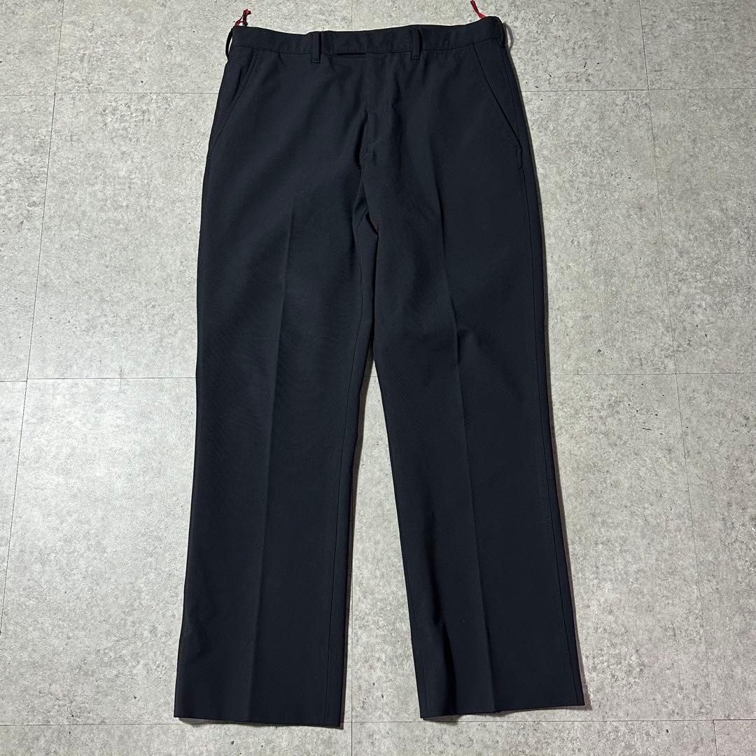 PRADA ブラック スラックス ストレッチ 50 archive
