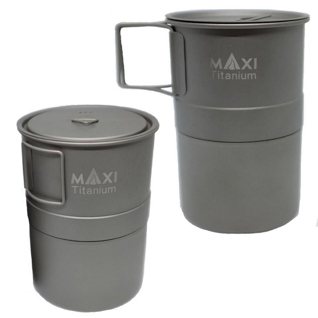 新品 MAXI マキシ チタンコーヒーメーカー 400ml