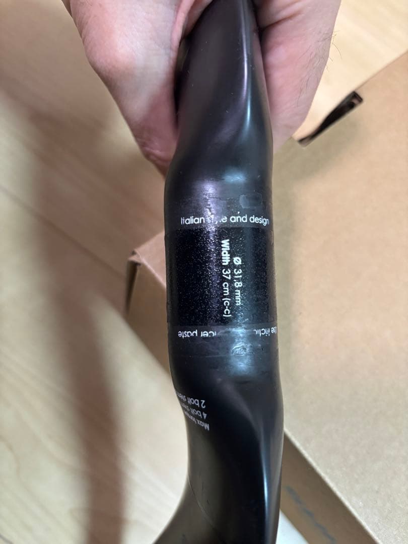 3T SCATTO カーボントラックハンドル　370mm