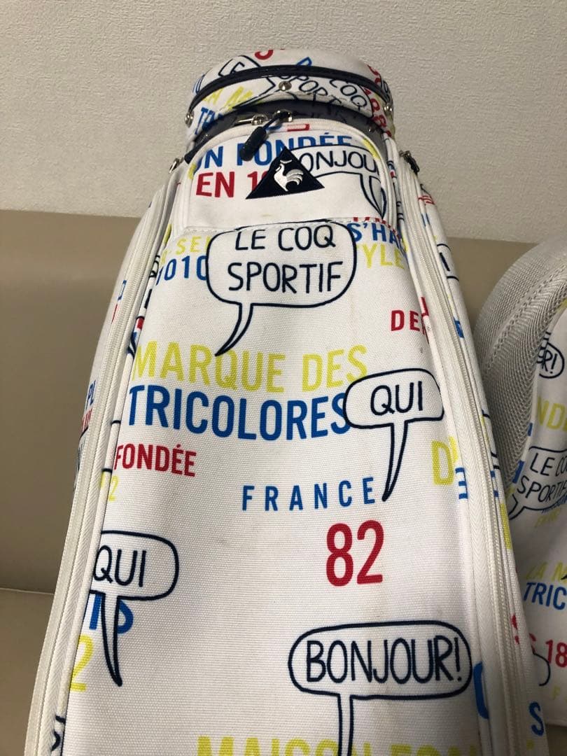 【送料込み】希少　廃盤品　ルコックスポルティフ　キャディバッグ　ゴルフバッグ