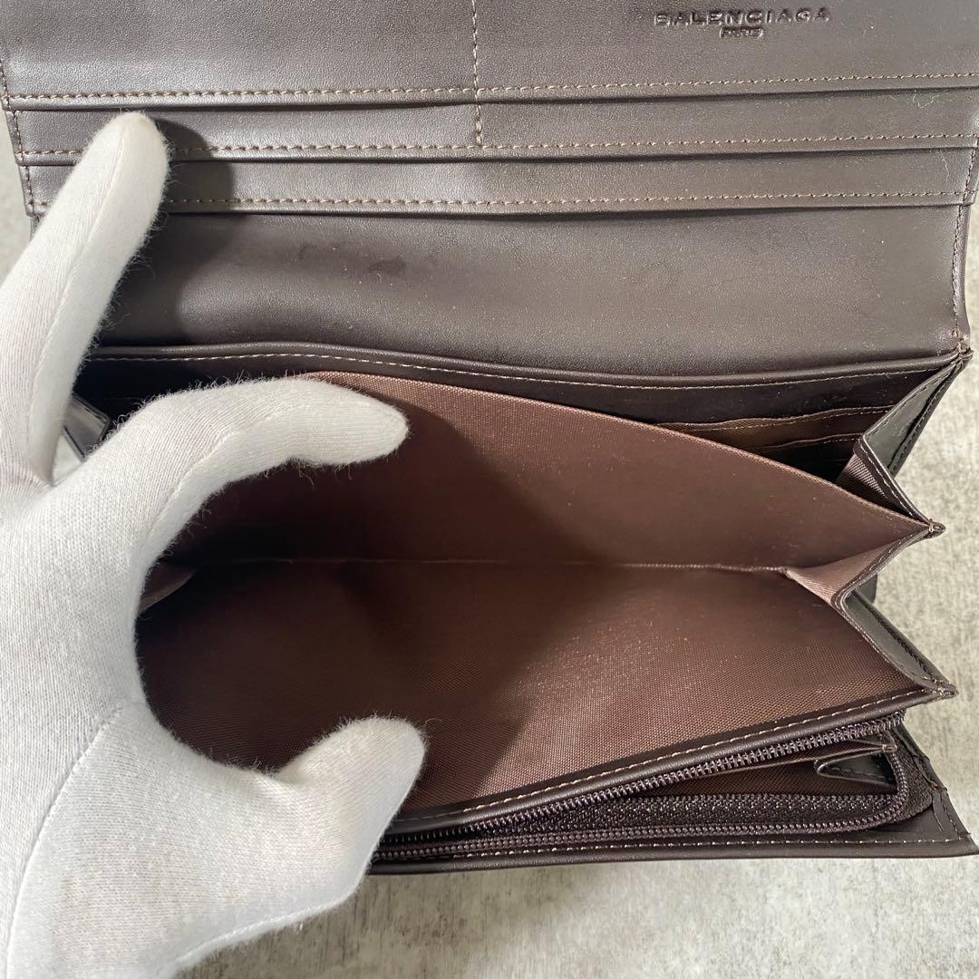 新品未使用　バレンシアガ　長財布　BBロゴ　モノグラム　キャンバス　レザー