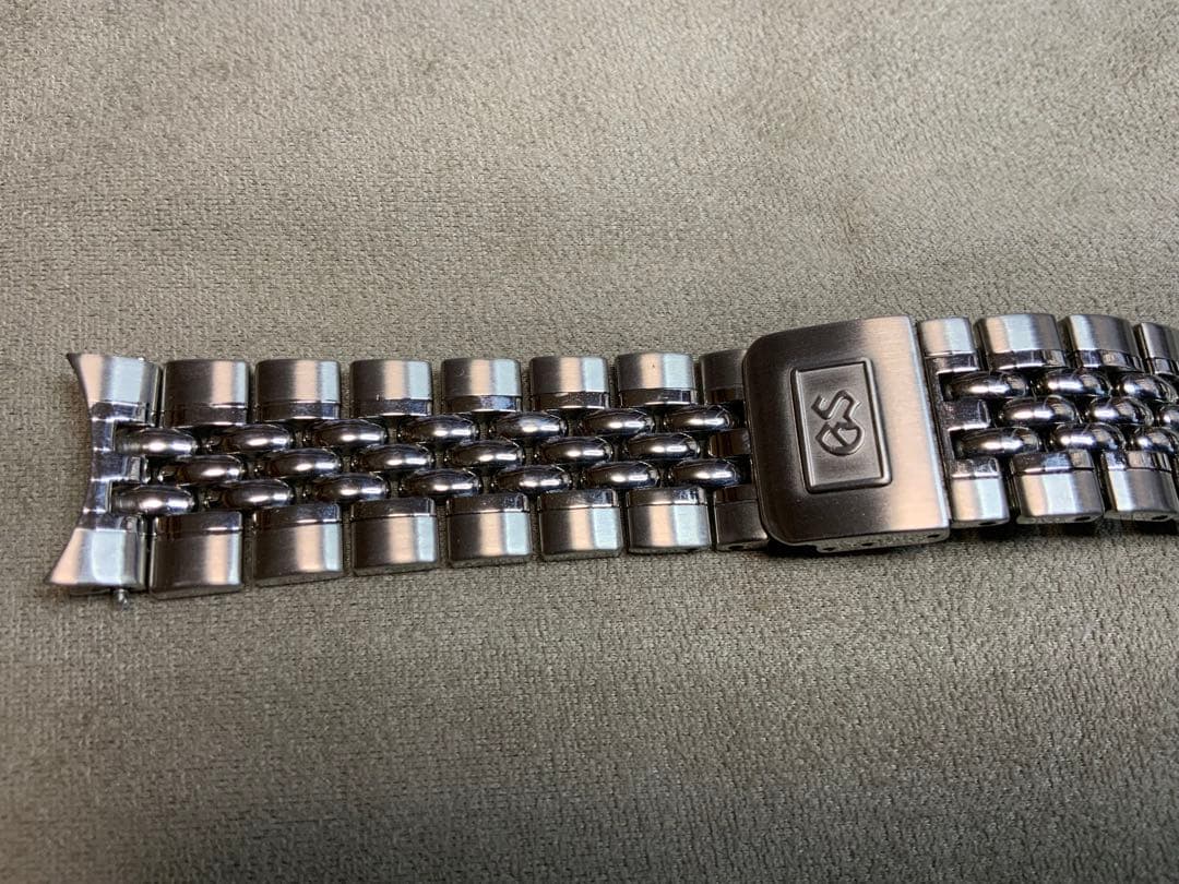 グランドセイコー　GSシルバー ステンレス　ブレス