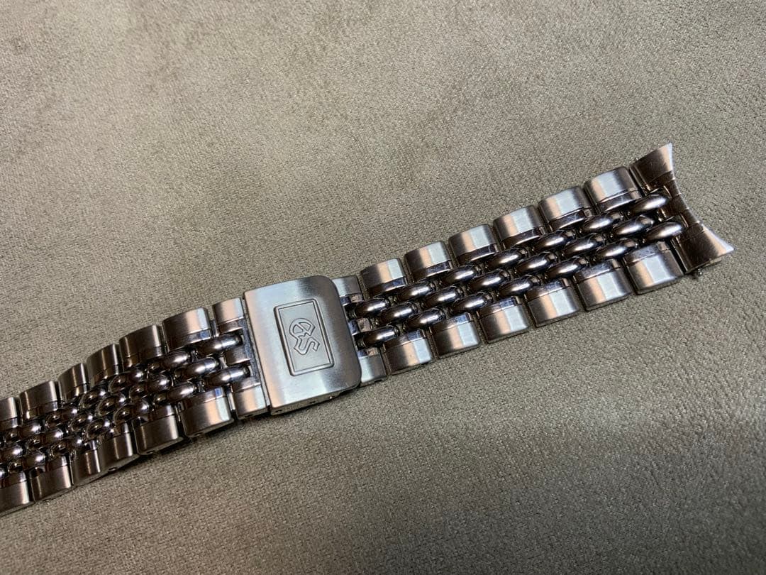 グランドセイコー　GSシルバー ステンレス　ブレス