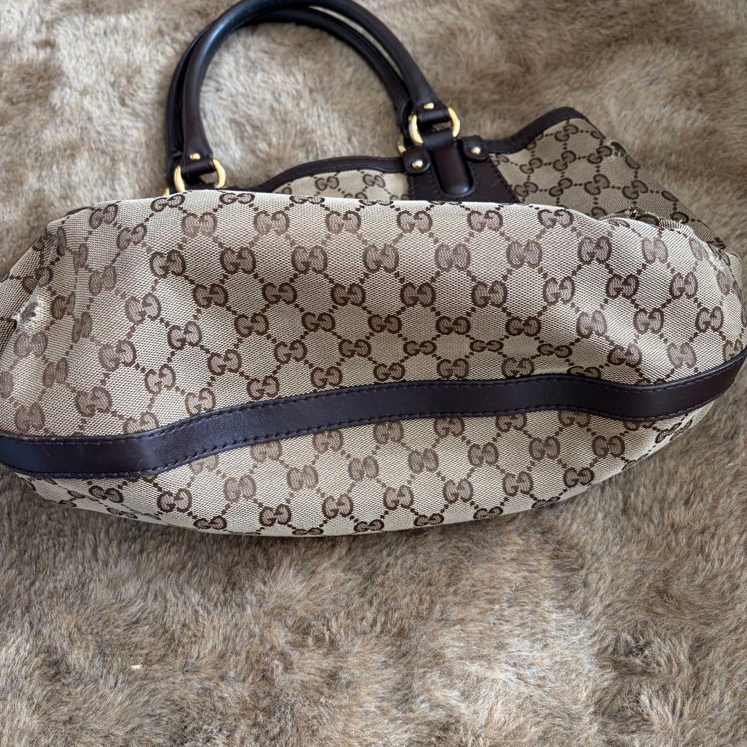 Gucci GGパターン キャンバスショルダーバッグトートバッグ バック　鞄