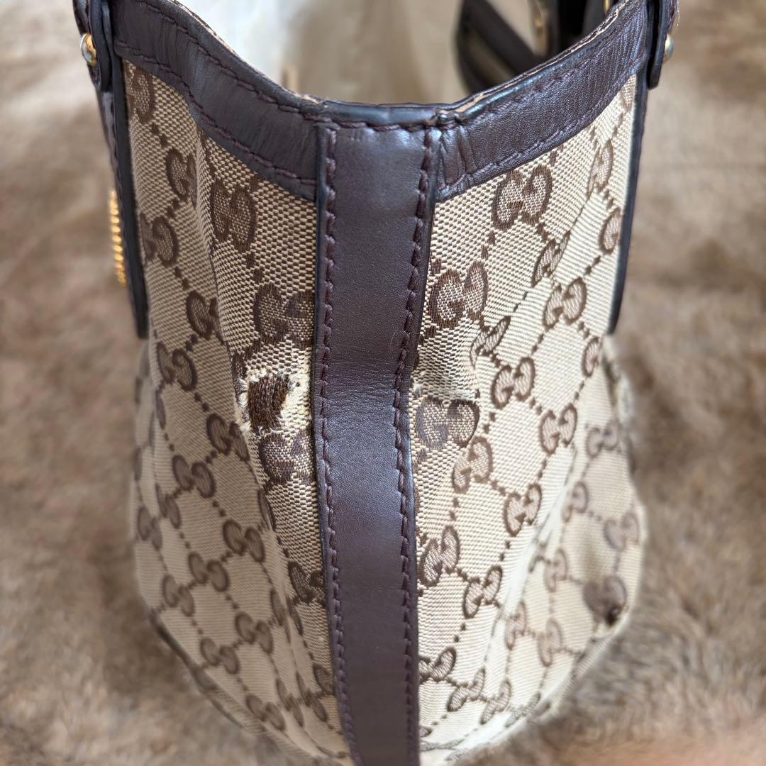 Gucci GGパターン キャンバスショルダーバッグトートバッグ バック　鞄