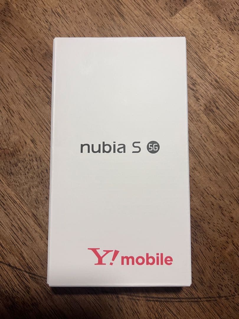 【新品・未使用】nubia S 5G A403ZT ブラックSIMフリー