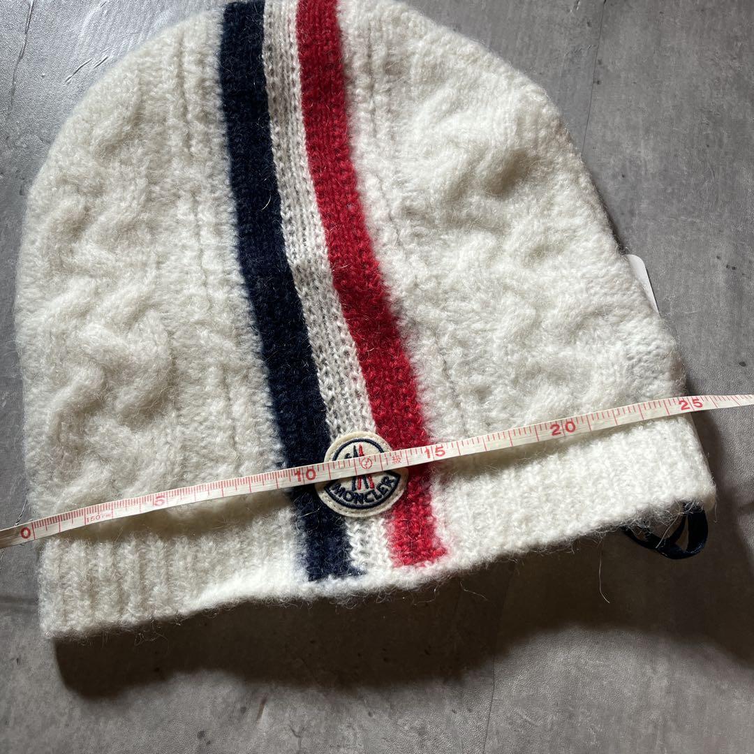 未使用品　高級モヘヤ　モンクレールBERRETTO TORICOT ニット帽