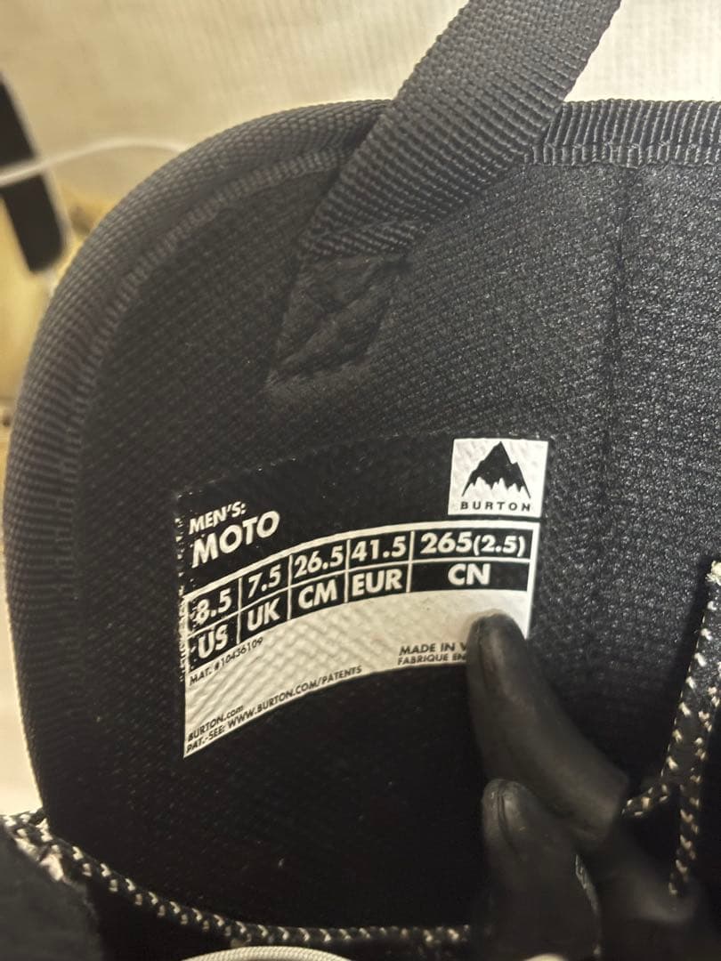 BURTON MOTO（バートン モト）スノーボードブーツ