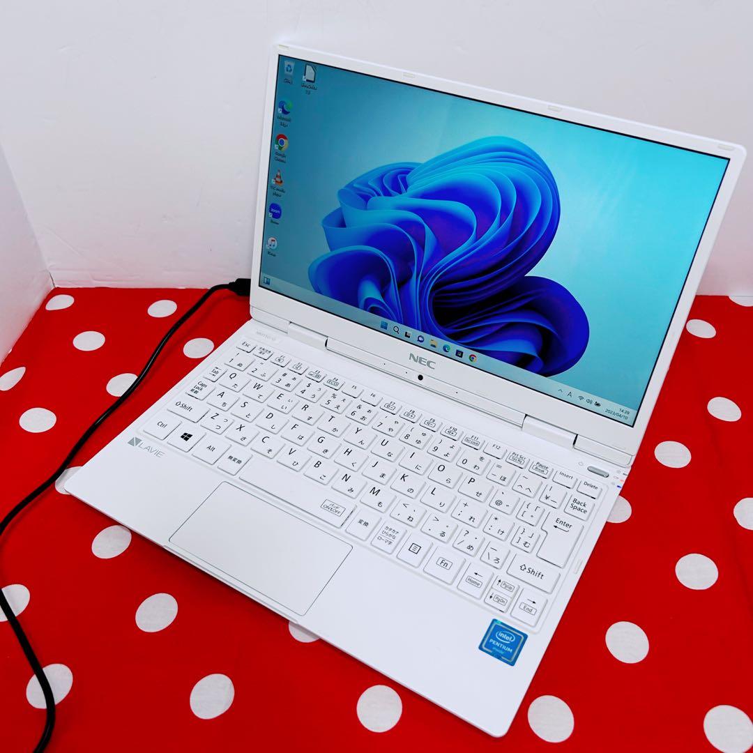 A-93【NEC♡SSD】かわいい/初心者◎すぐ使えるノートパソコン