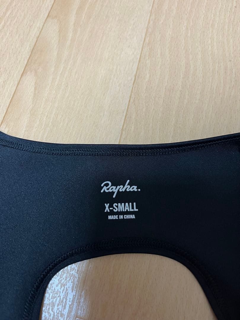 Rapha ブラック ビブタイツ ウィンター タイツ ウィズ パッド サイズXS