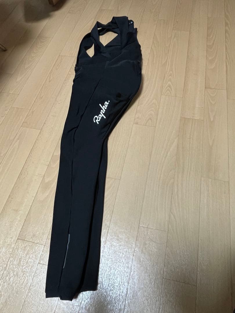 Rapha ブラック ビブタイツ ウィンター タイツ ウィズ パッド サイズXS