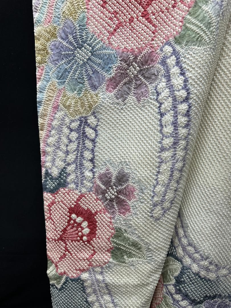 藤娘きぬたや 総絞り 牡丹下り藤 振袖 フルセット