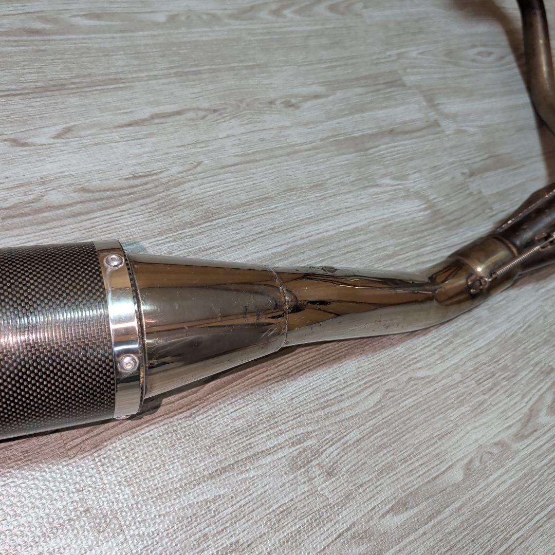 XJR1300　XJR1200　イエローコーンマフラー