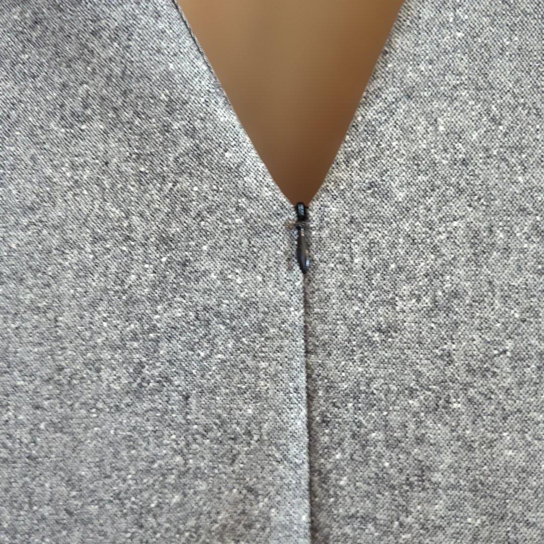 23区　シルクネップツイード ジャンパースカート