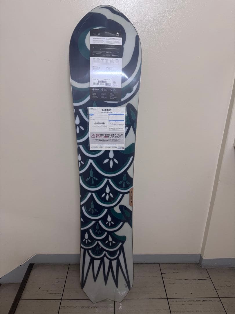 超美品 Burton FISH 3D 156 ITES バートンフィッシュ156