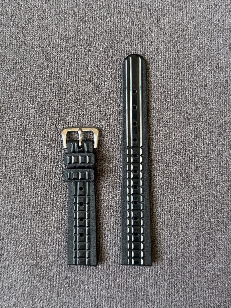 seiko セイコー チョコレートバーストラップ 19mm 社外品