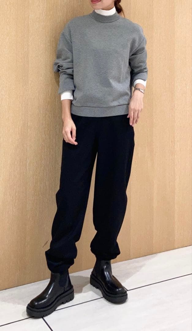 値下げ！セオリー　スウェット　ニット　プルオーバー　グレー