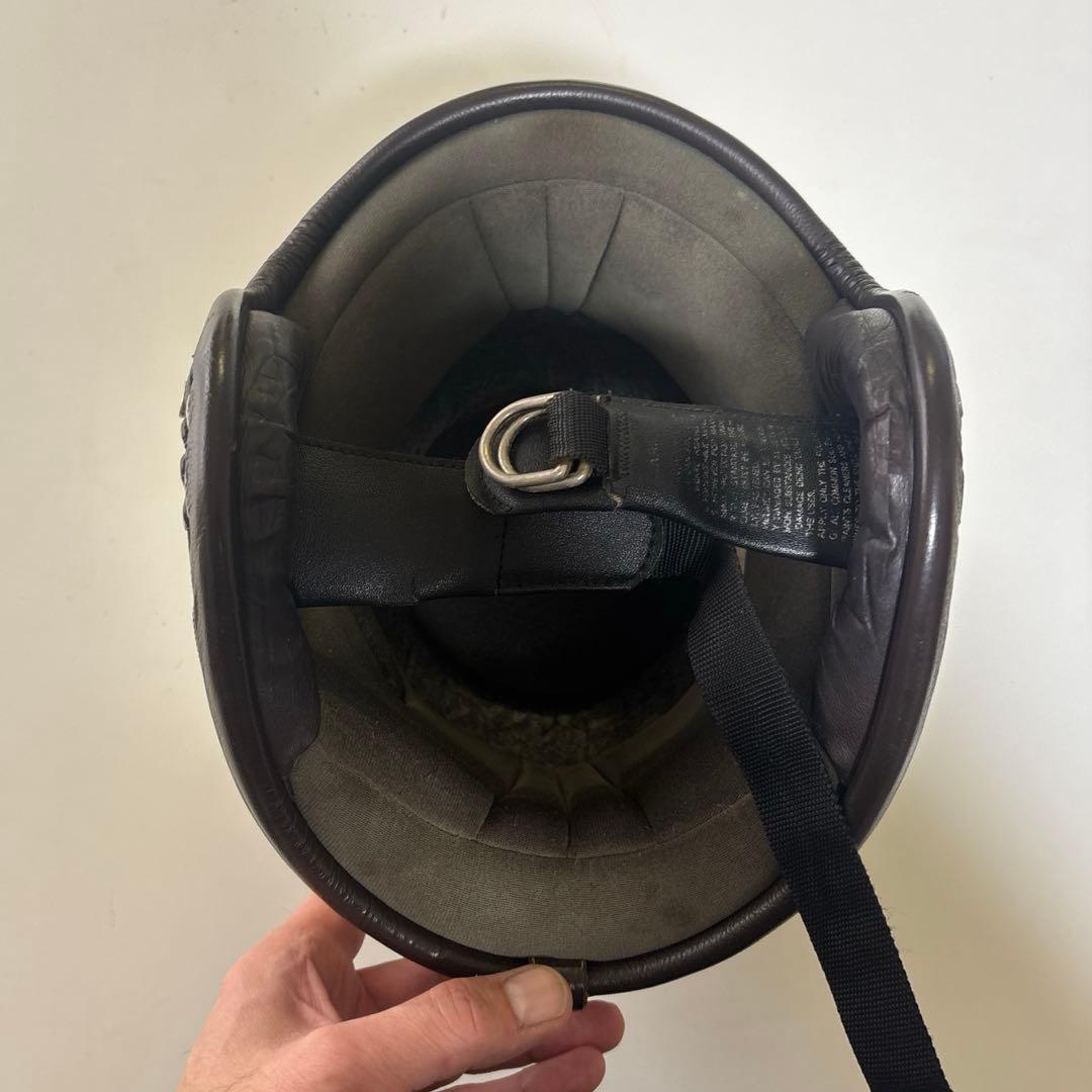 立花SHM ジェット.GT・NP-1ハンドステッチでマットなアイボリー色Sサイズ