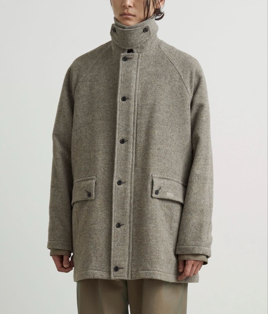 【7月31日まで】TROVE 2022AW / ウールハーフコート