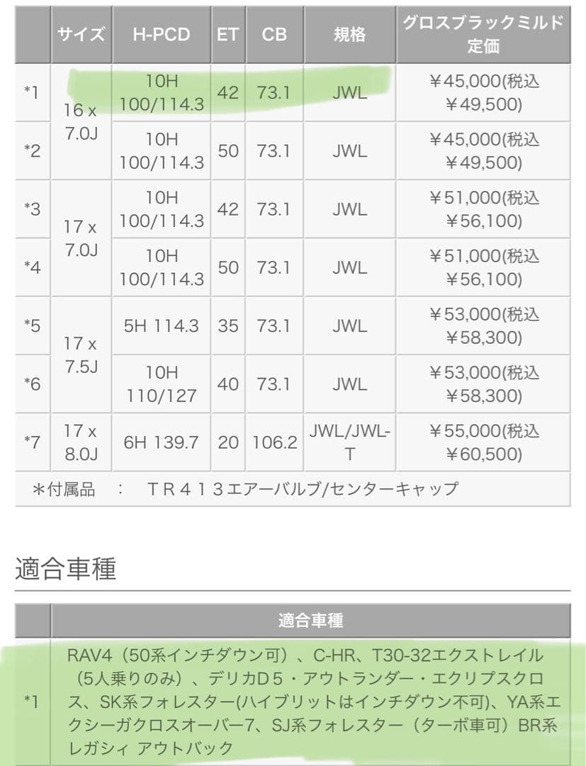 MLJ XJ06 / はなホイール