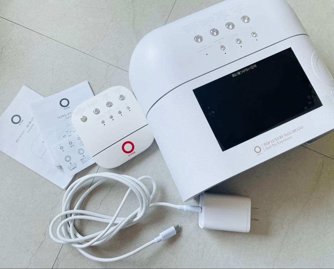 【短時間のみ使用】AIネイルライト・ワイヤレスリモコン付き　ONAIL