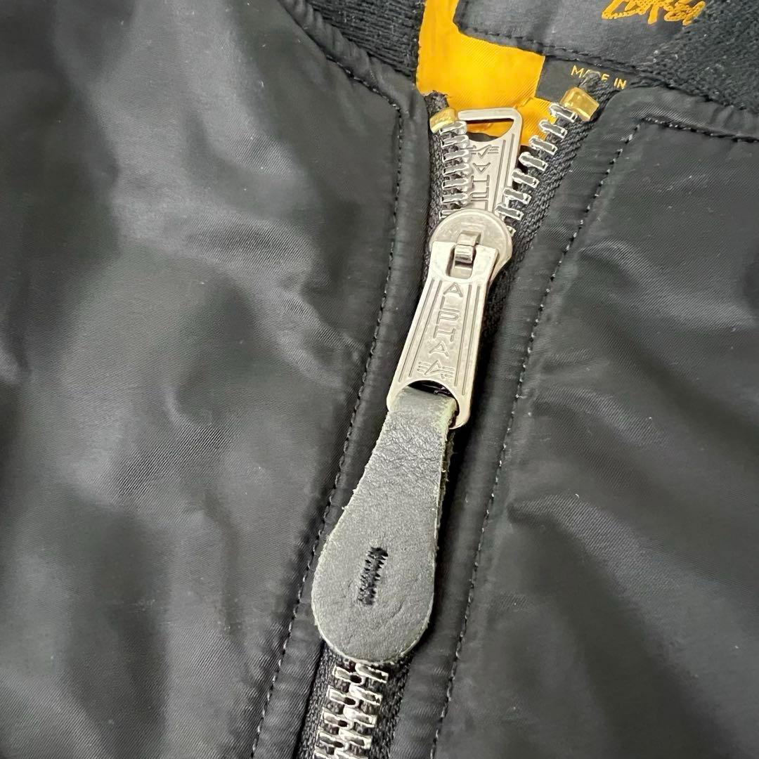 STUSSY × ALPH INDUSTRIES ジャケット MA-1 L