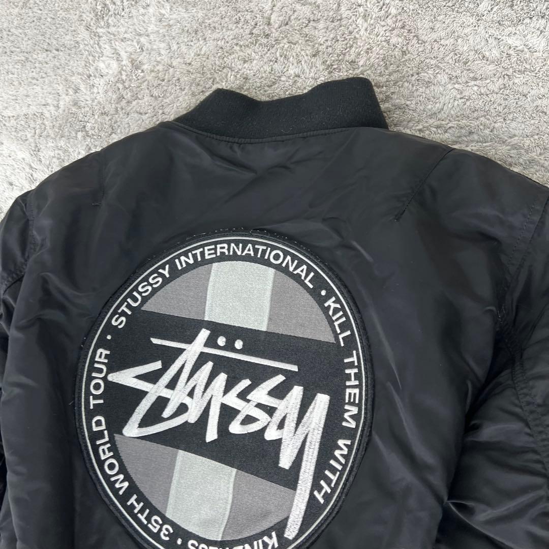 STUSSY × ALPH INDUSTRIES ジャケット MA-1 L