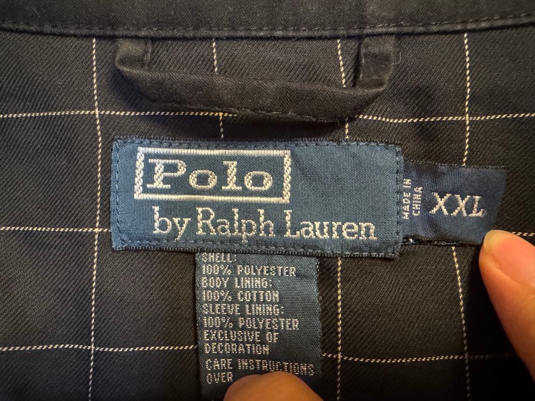 Polo Ralph Lauren 90s スイングトップ ブラック XXL
