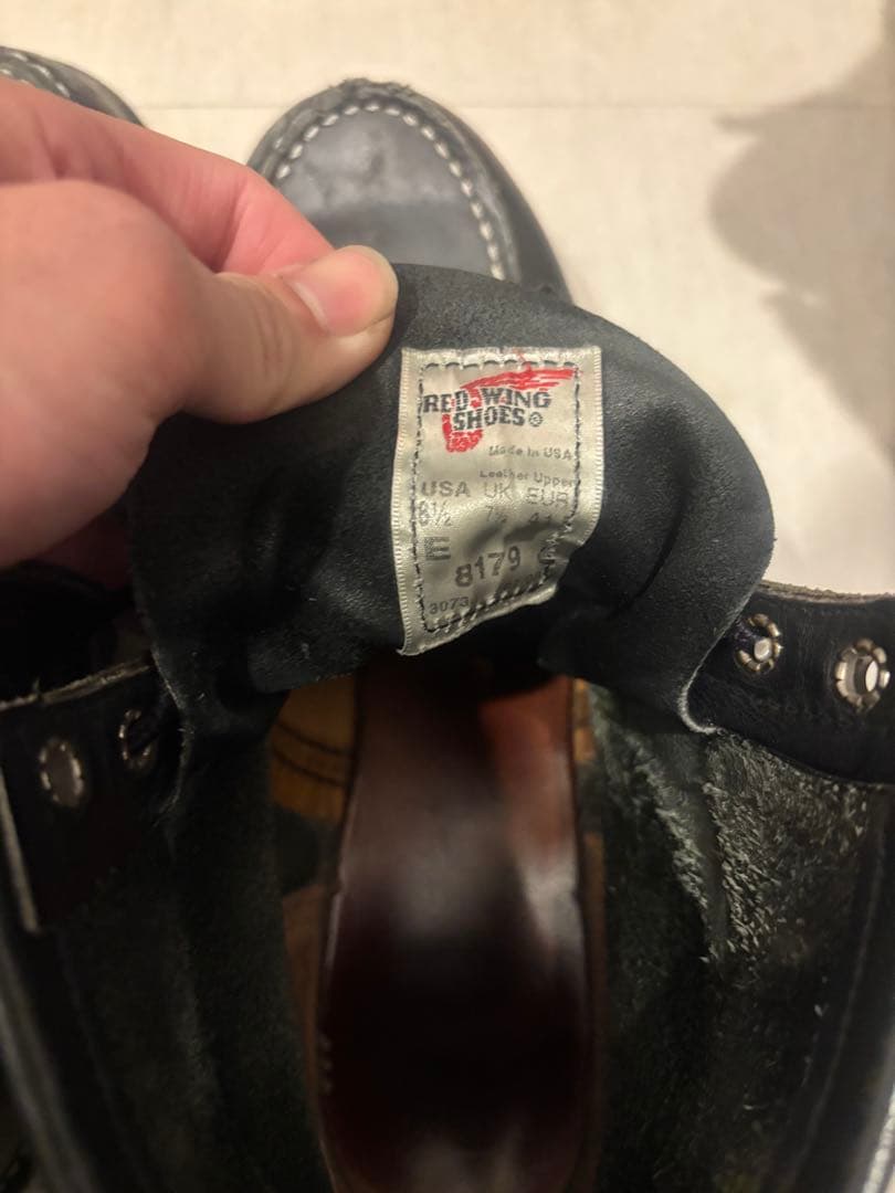 RED WING 8779 ブラックワークブーツ