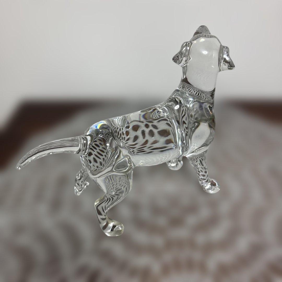 本日限定セール‼️Baccarat バカラ ラブラドールレトリバー 犬 置物