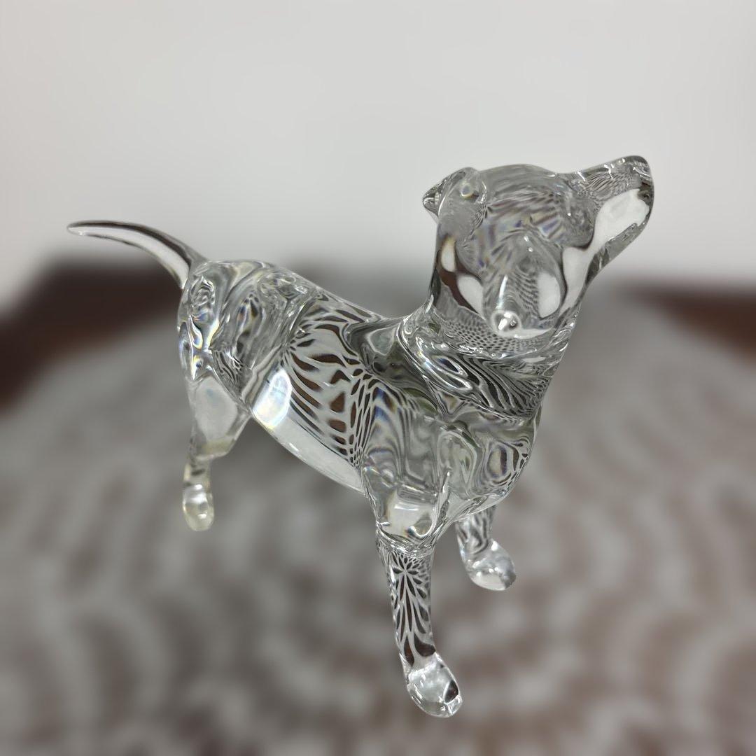 本日限定セール‼️Baccarat バカラ ラブラドールレトリバー 犬 置物