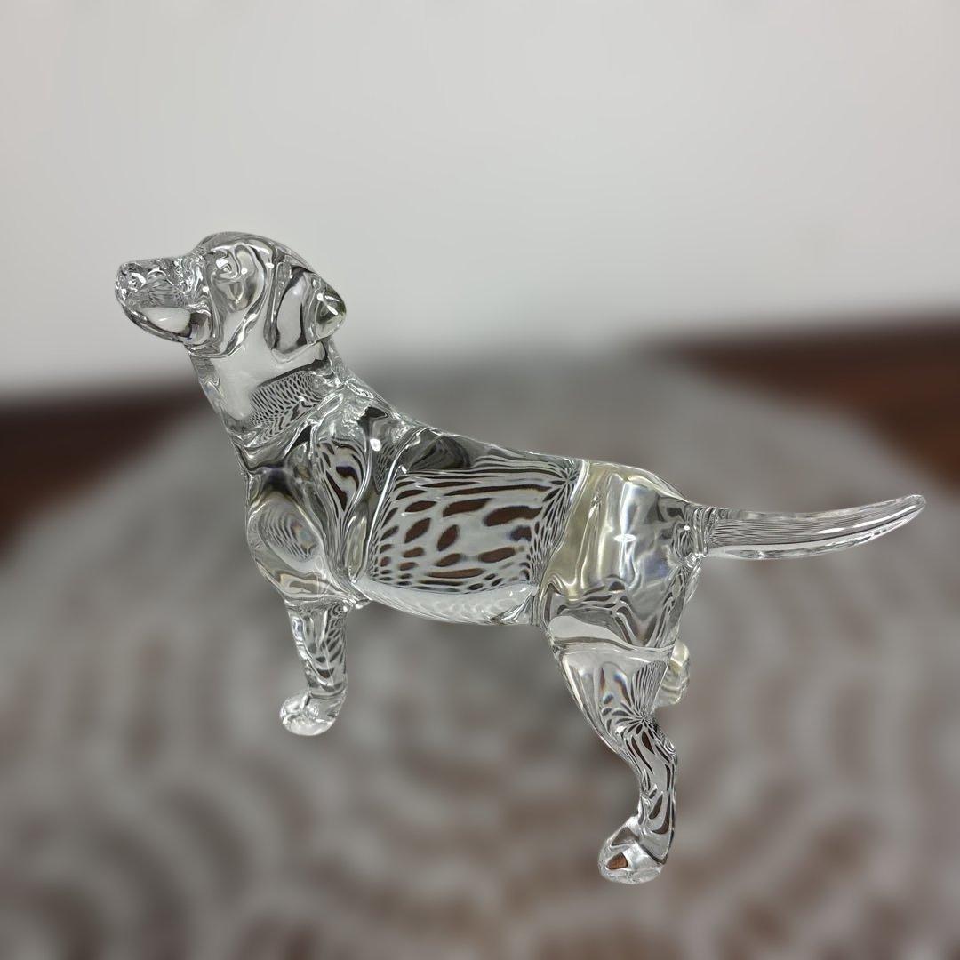 本日限定セール‼️Baccarat バカラ ラブラドールレトリバー 犬 置物