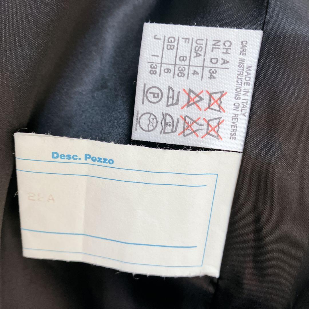 MAX MARA マックスマーラ　銀タグ　ヴァージンウールコート ロング