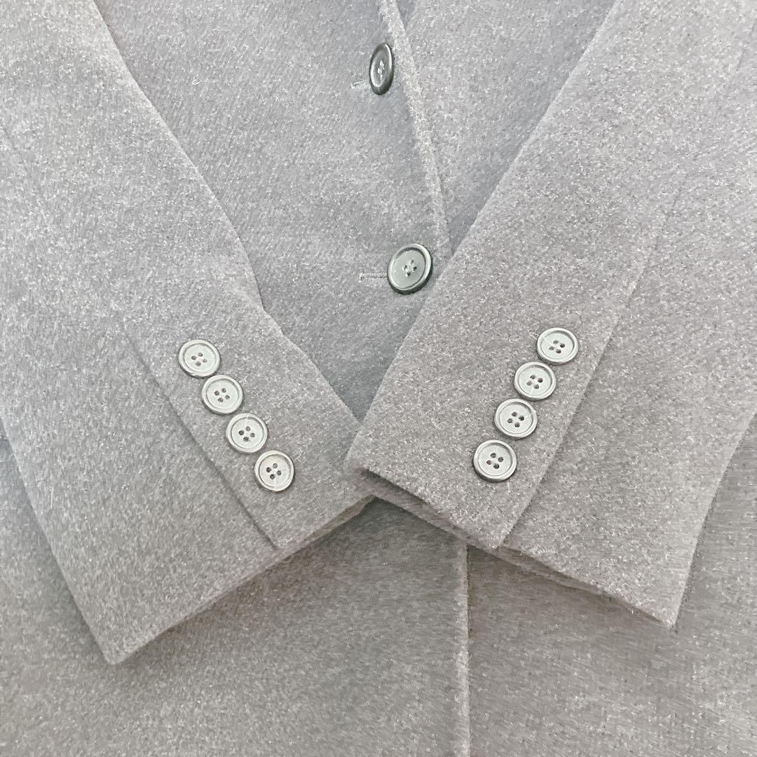 MAX MARA マックスマーラ　銀タグ　ヴァージンウールコート ロング