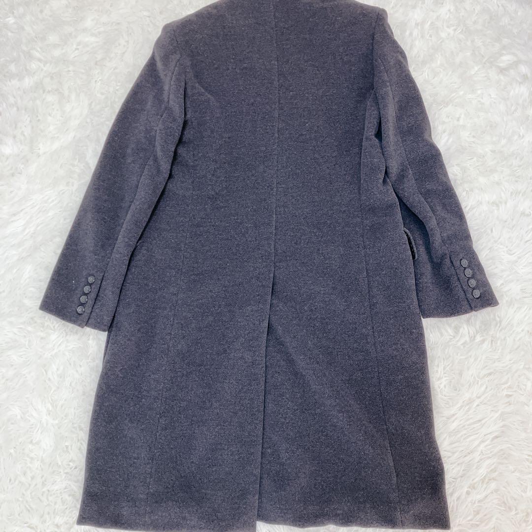 MAX MARA マックスマーラ　銀タグ　ヴァージンウールコート ロング