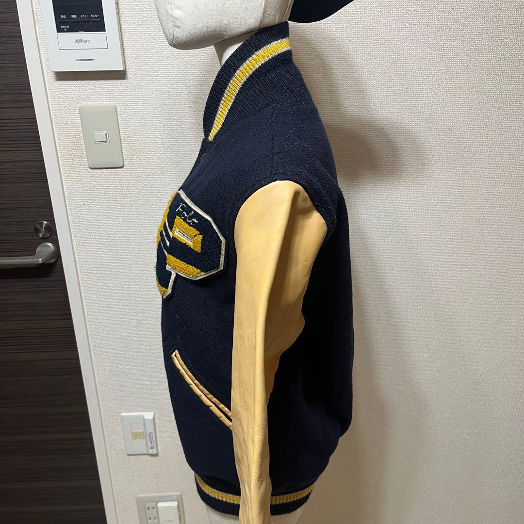 Polo Ralph Lauren スタジャン S ネイビー/ベージュ