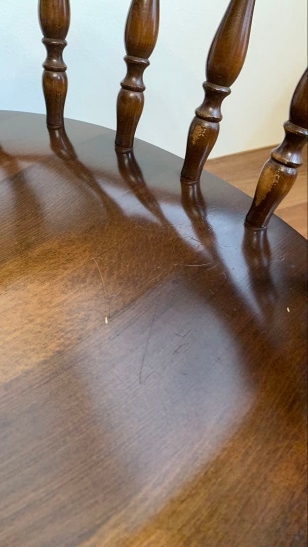 ①飛騨産業 キツツキマーク ダイニングチェア 1脚