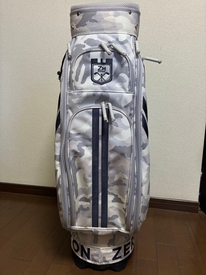 ZERO HALLIBURTON カモフラージュ キャディバッグ　美品